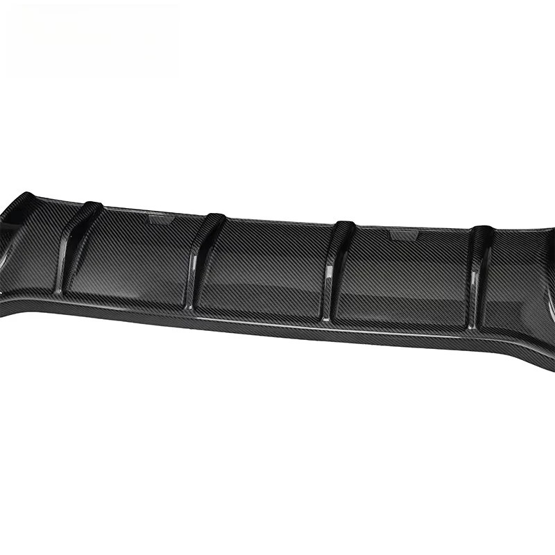 Rear Bumper Diffuser for VW Golf 8 Golf 8.5 Gti R Line Gte CS Style Carbon Fiber Rear Lip